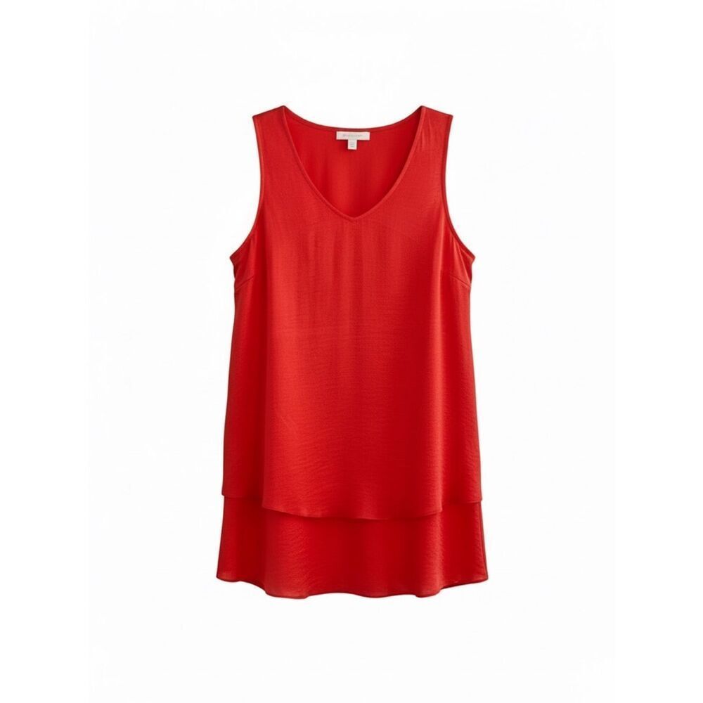 Soft Surroundings - Sleeveless Tunic Size: Small Color: Tangerine